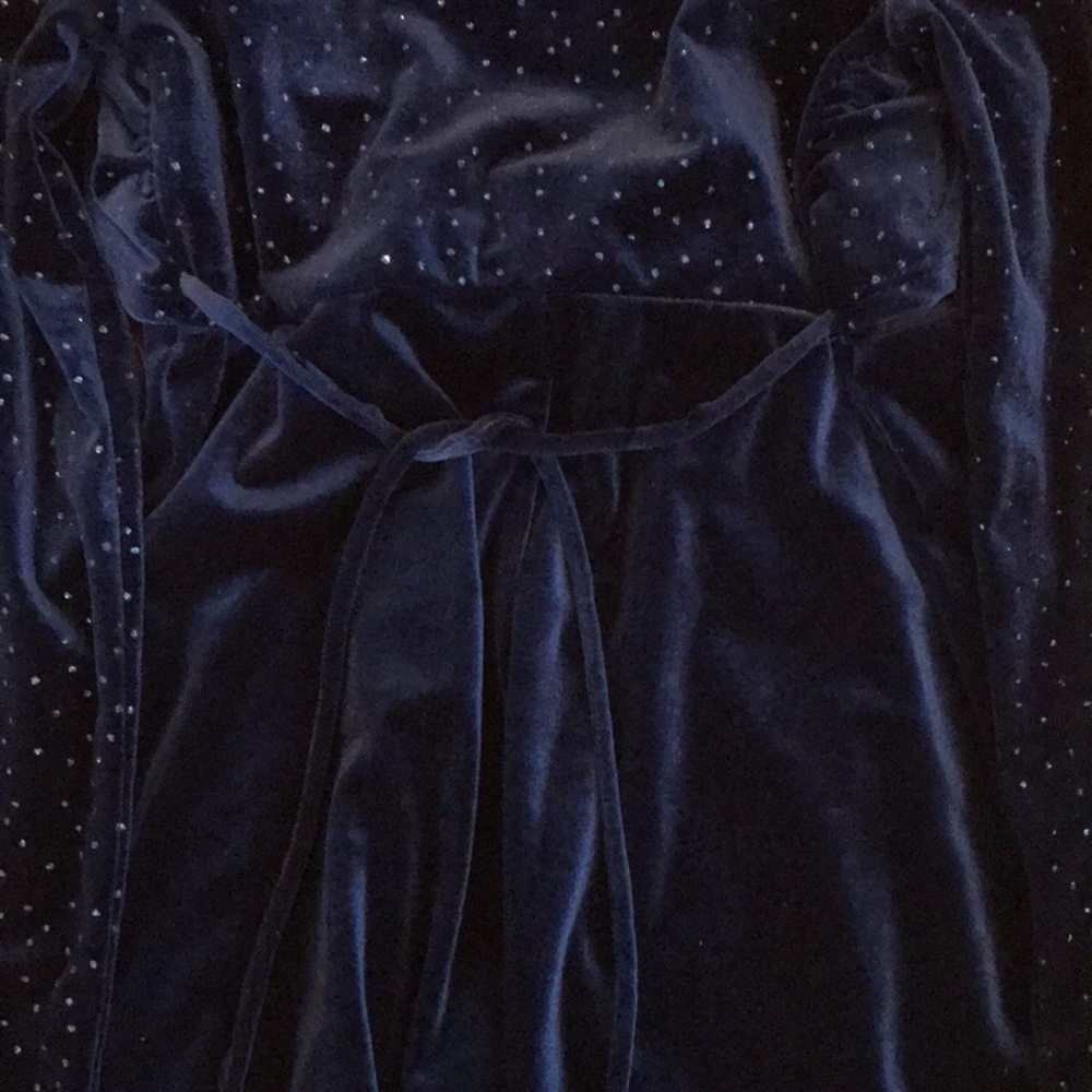 Girls Velvet Dress - Picture 4 of 4
